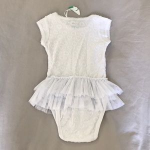 NWT Onesie with too-too and hearts